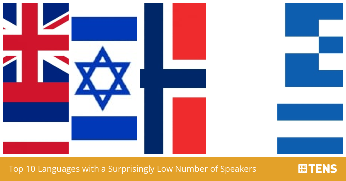 Top 10 Languages with a Surprisingly Low Number of Speakers