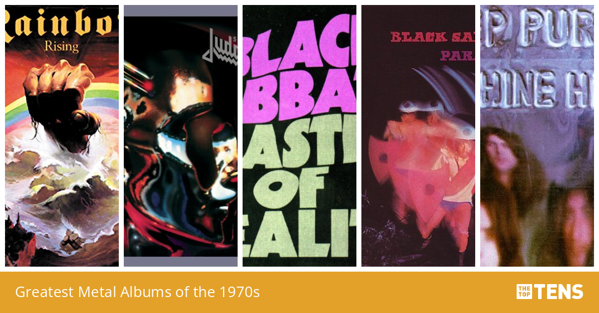 Greatest Metal Albums of the 1970s - Top Ten List - TheTopTens