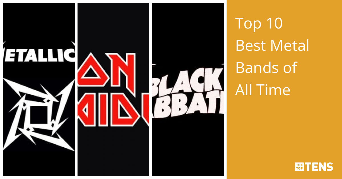 Top 10 Best Metal Bands Of All Time - TheTopTens