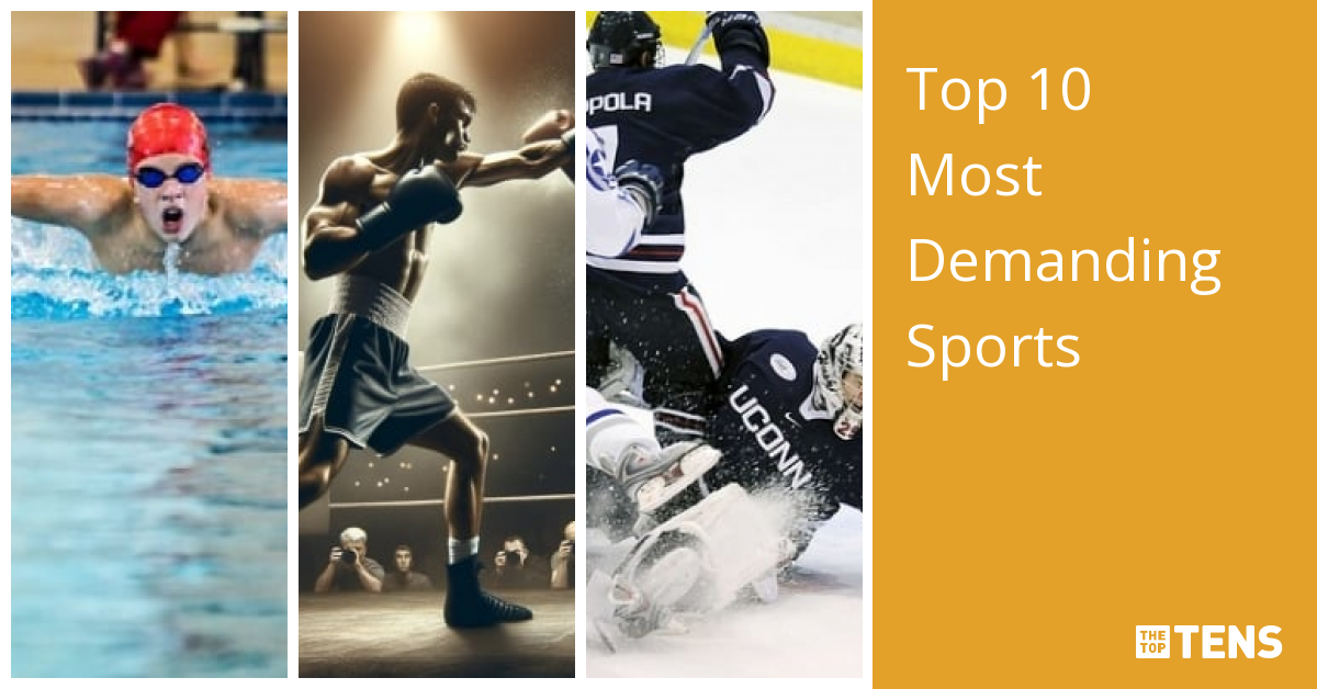 Top 10 Most Demanding Sports - TheTopTens