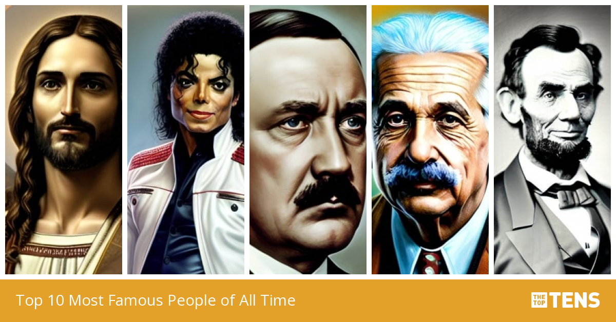 Top 10 Most Famous Person In The World - Wirally