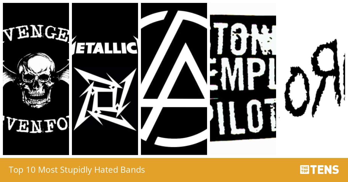 Top 10 Most Stupidly Hated Bands TheTopTens