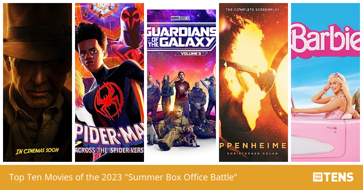 Top Ten Movies of the 2023 "Summer Box Office Battle" TheTopTens