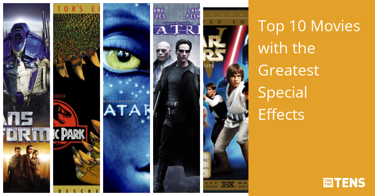 5 movies that are known for their special effects