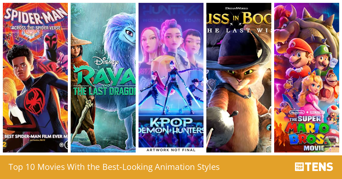 Lookign Animation Top 10 Movies With the Best-Looking Animation Styles