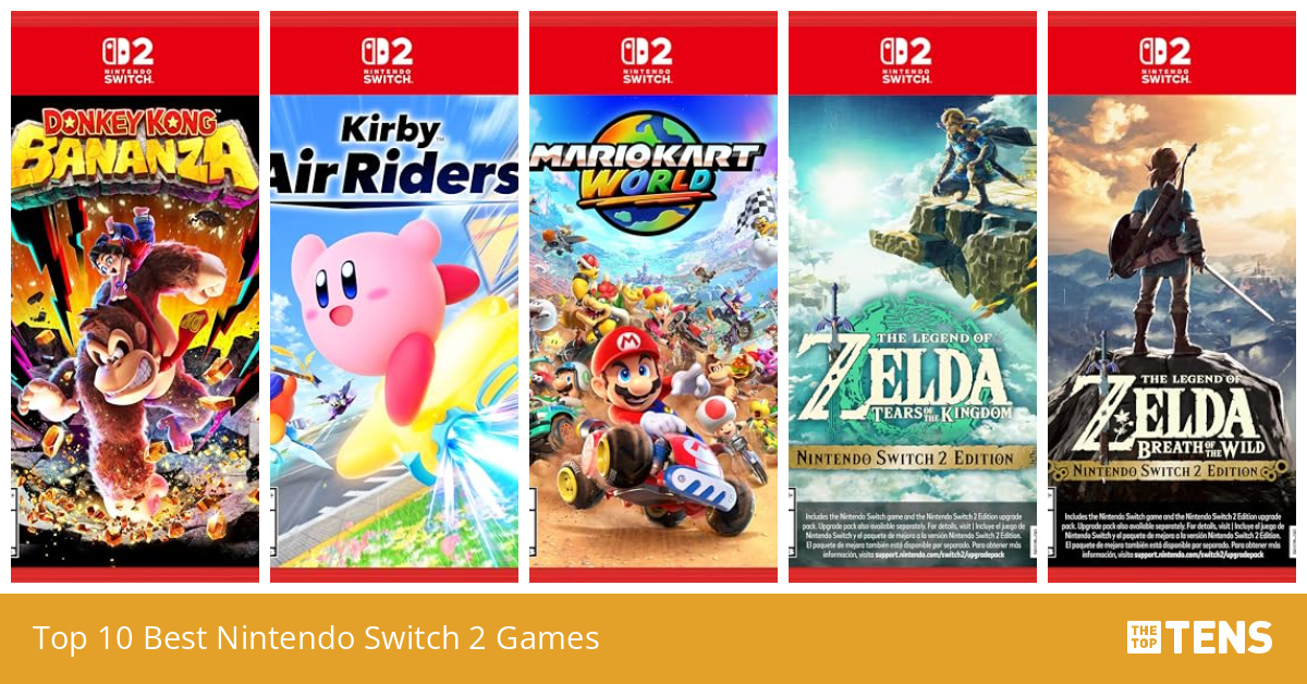 Top 10 Best Nintendo Switch 2 Games