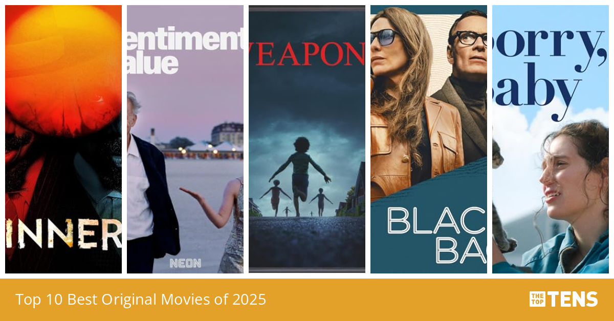 Top 10 Best Original Movies of 2025