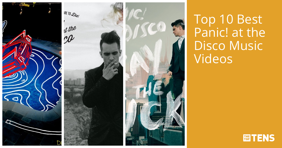 Top 10 Best Panic! at the Disco Music Videos