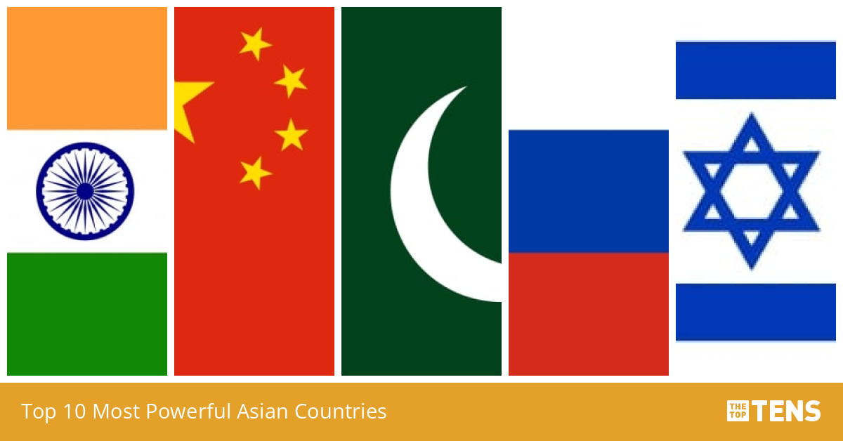 top 10 asian powerful country