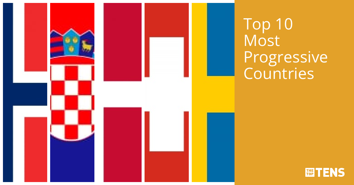Most Progressive Countries - Top Ten List - TheTopTens