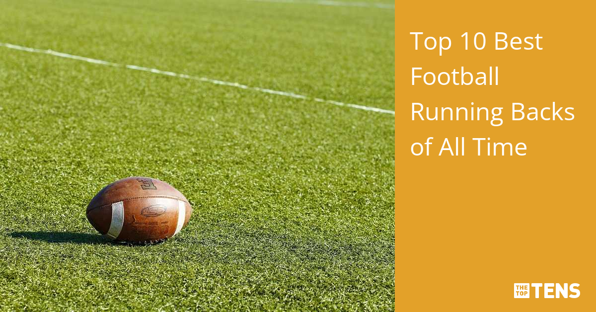 Best Football Running Backs of All Time - TheTopTens