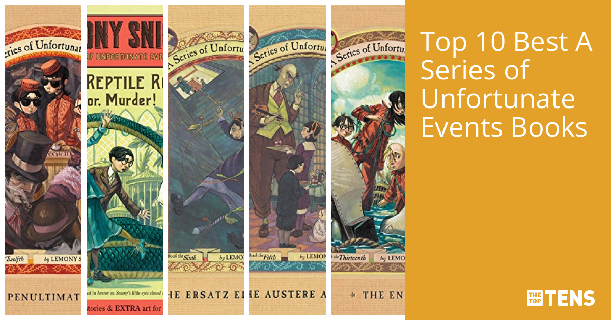 Top Ten Best a Series of Unfortunate Events Books TheTopTens