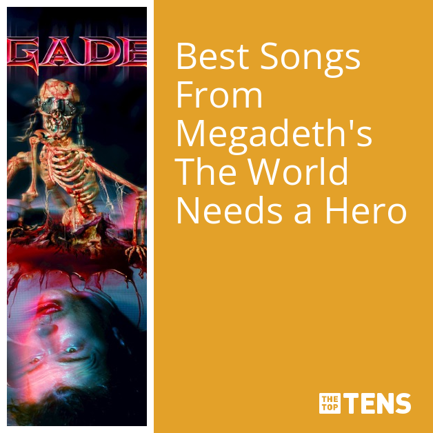 Megadeth The World Needs a Hero 楽譜 英語版