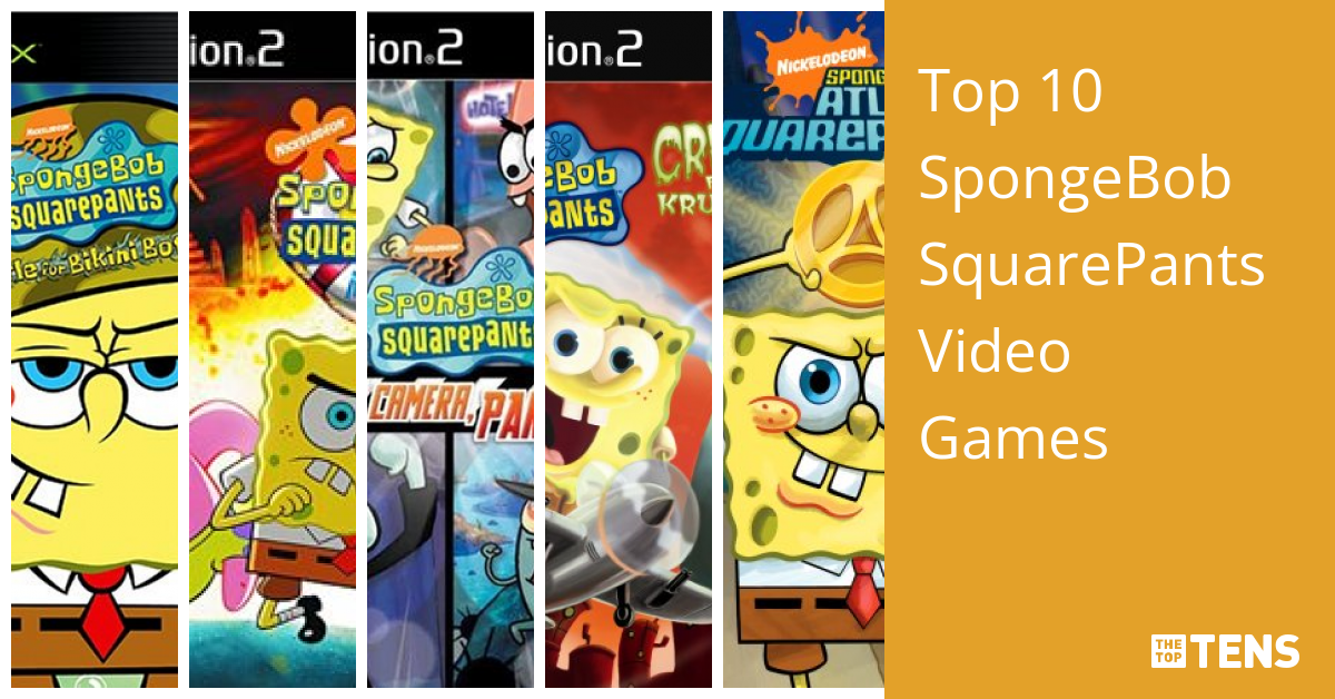 Top 10 SpongeBob SquarePants Video Games - TheTopTens