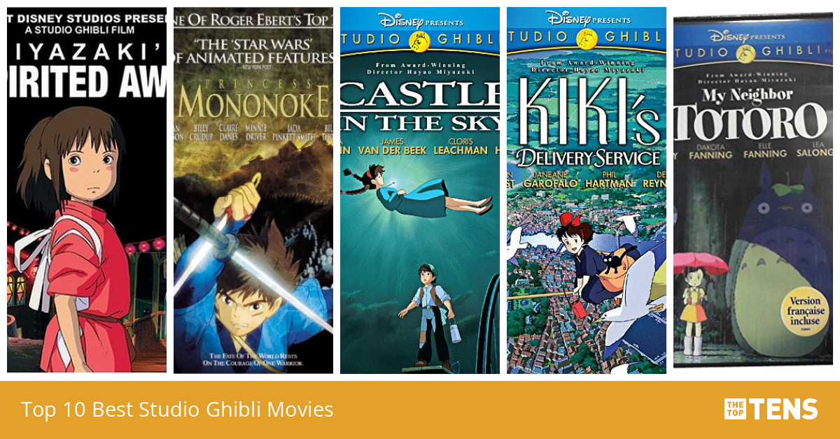 Top 10 Best Studio Ghibli Movies