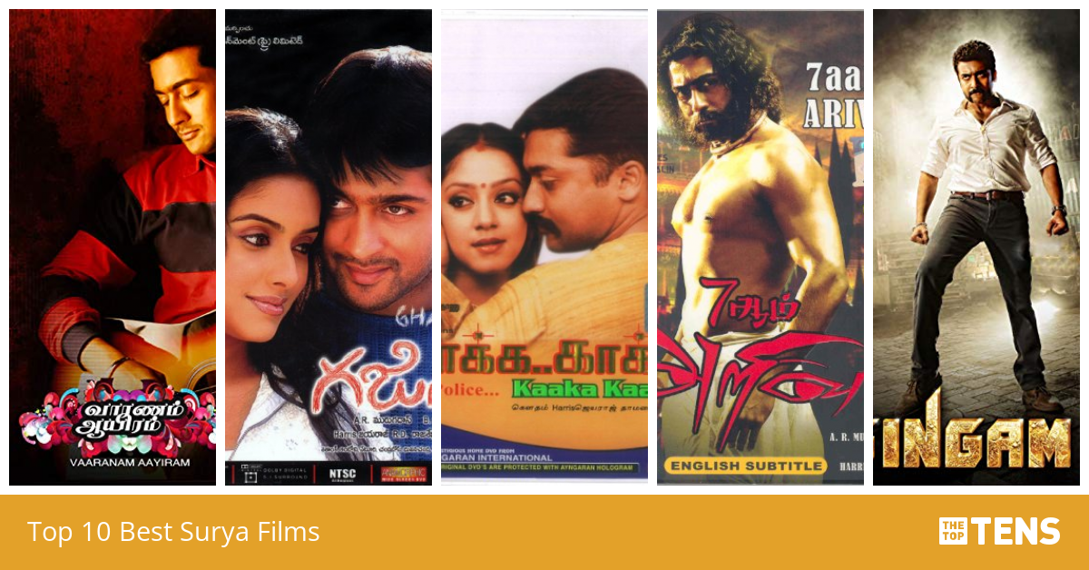 Top 10 Best Surya Films - TheTopTens