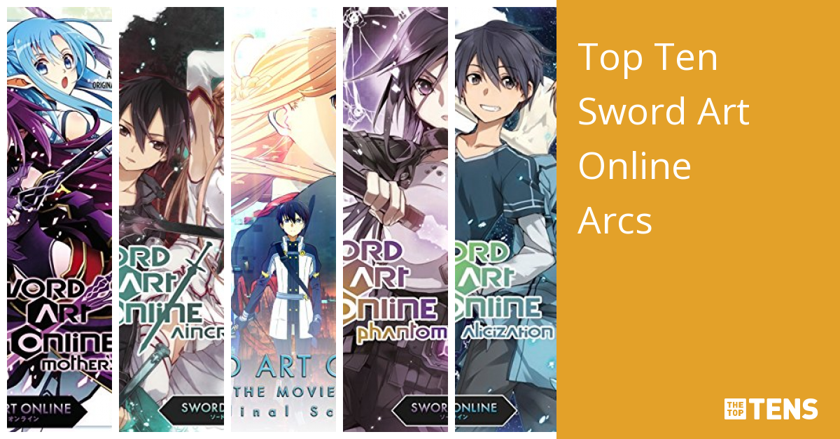 Top Ten Sword Art Online Arcs - TheTopTens