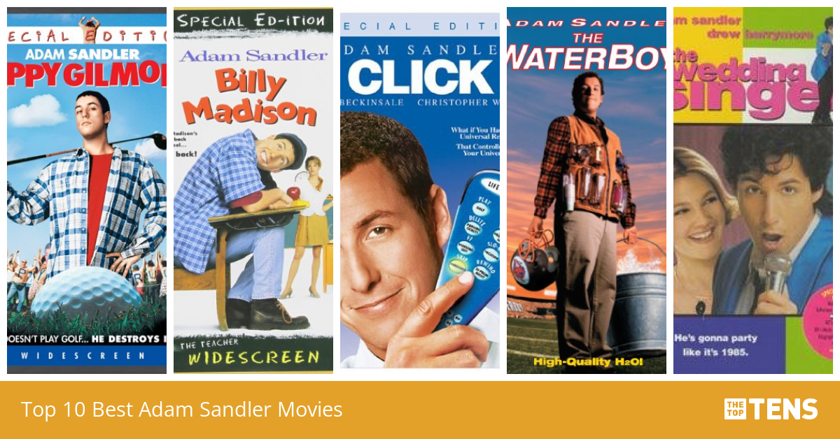 Top 10 Best Adam Sandler Movies - TheTopTens