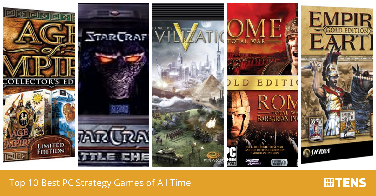 Top Ten PC Strategy Games of All Time TheTopTens