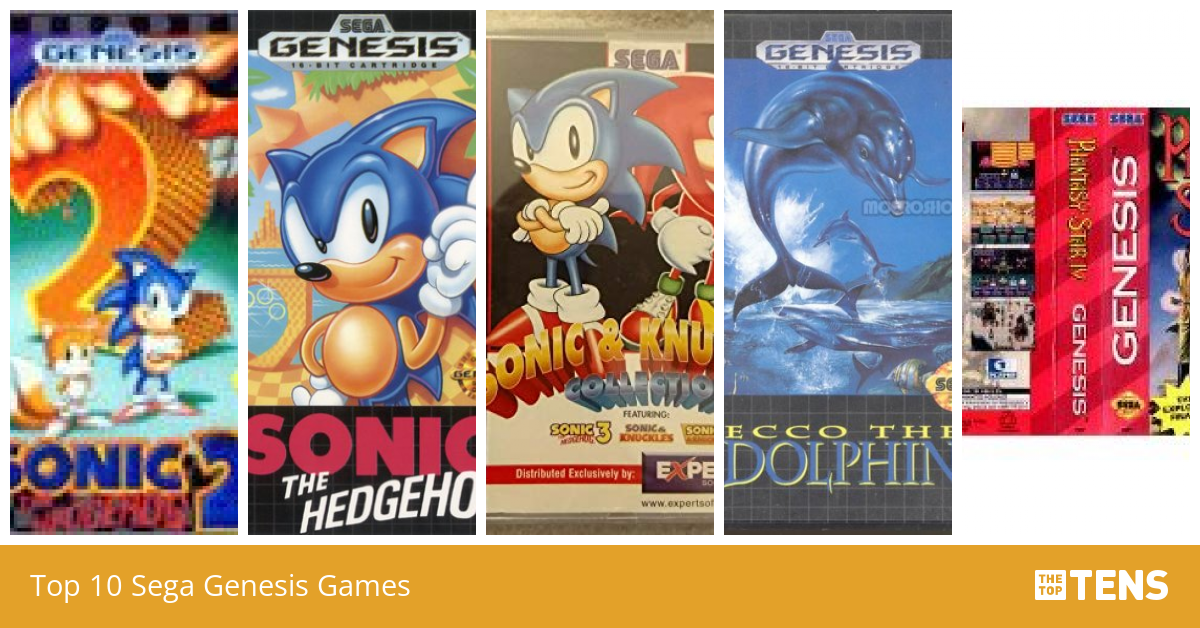 Top 10 Sega Genesis Games - TheTopTens