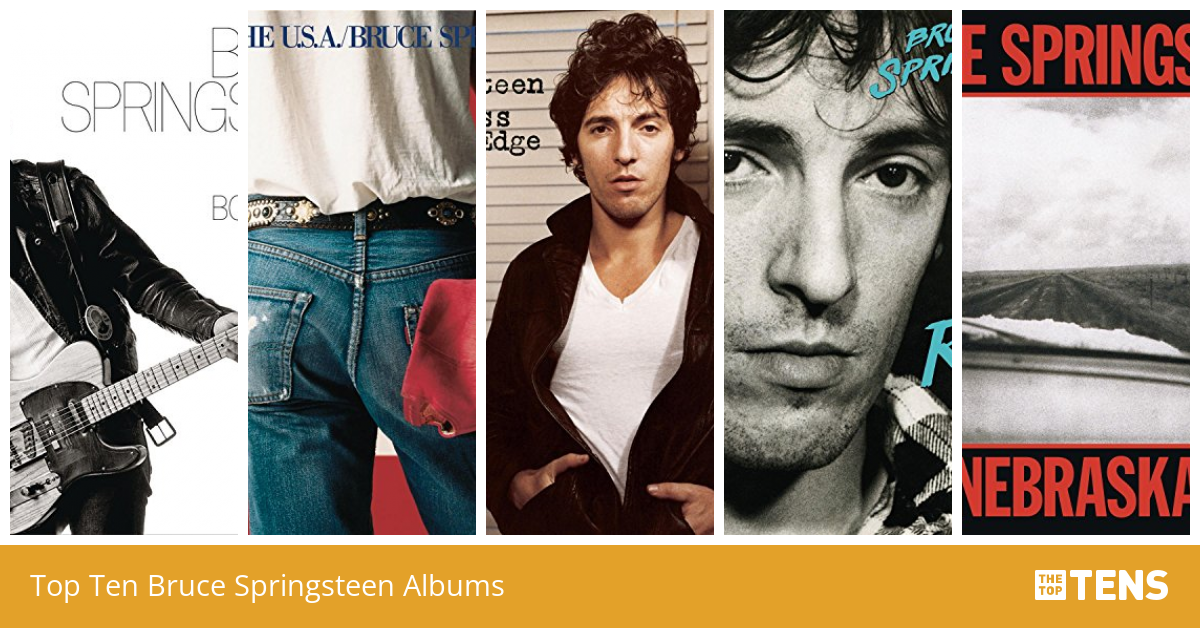 Top Ten Bruce Springsteen Albums - TheTopTens