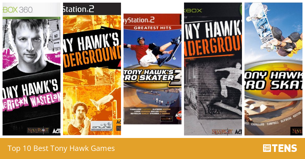 Top 10 Best Tony Hawk Games