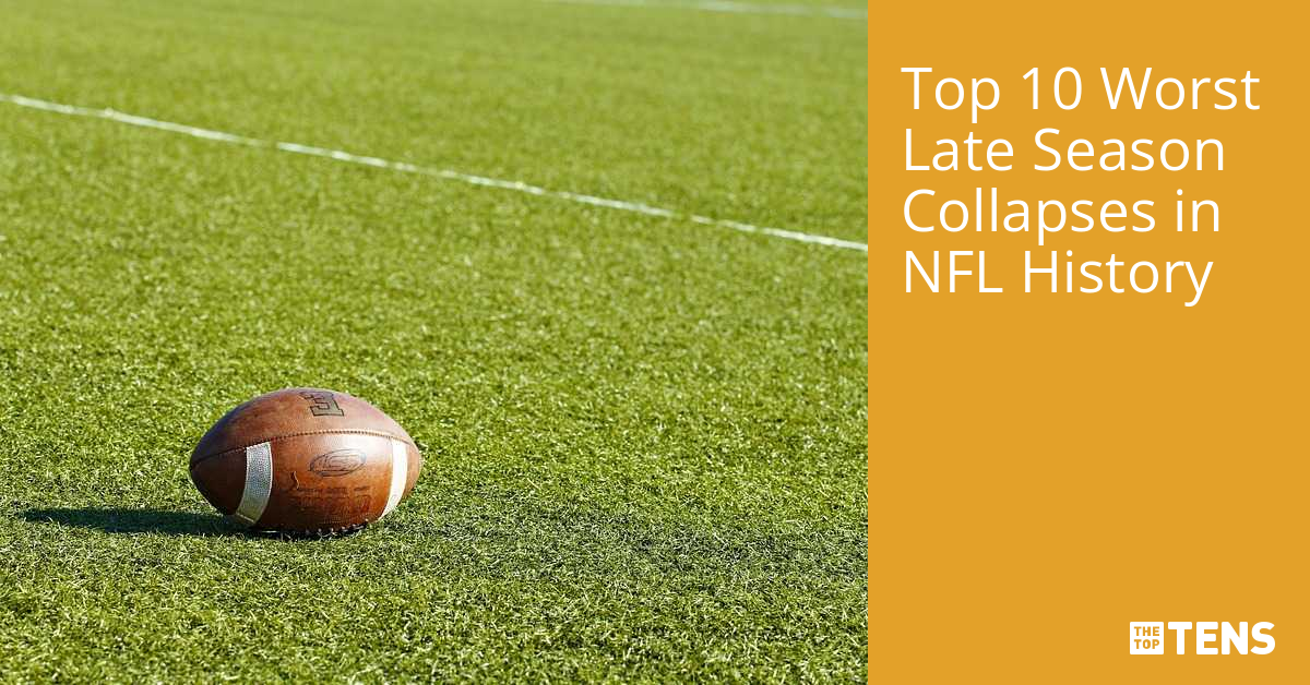 Top 10 Worst Late Season Collapses in NFL History