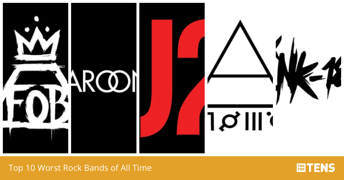Top 10 Worst Rock Bands of All Time TheTopTens
