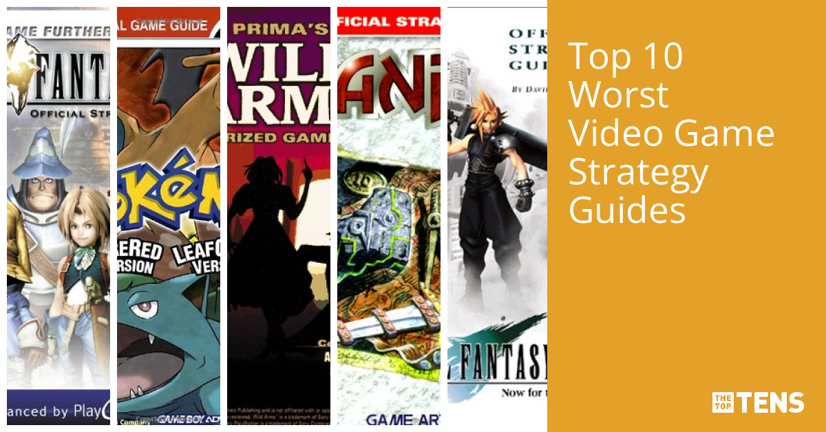Top 10 Worst Video Game Strategy Guides TheTopTens
