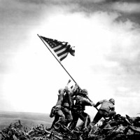 Raising the Flag on Iwo Jima, 1945