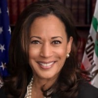 Kamala Harris becomes the first female and black Vice-President of the United States
