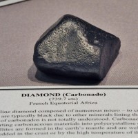 Black Diamond is an impure form of diamond consisting of diamond, graphite, and amorphous carbon