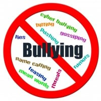 We don't tolerate bullying