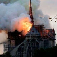 Fire at the Notre Dame Cathedral