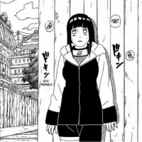 Naruto wanting to see Hinata & finding her after timeskip