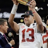 Tua Tagovailoa throws at least 2 interceptions and gets sacked twice in his NFL debut