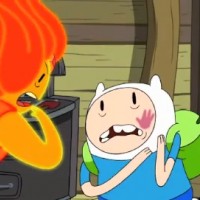 Finn & Flame Princess (Adventure Time)