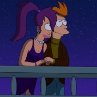 Fry & Leela - Futurama