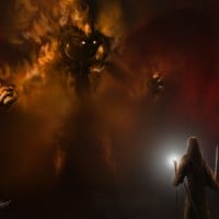 Gandalf Faces the Balrog (The Fellowship of the Ring)