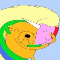 Jake & Lady Rainicorn - Adventure Time