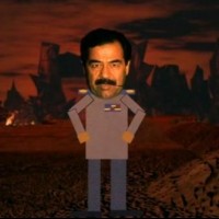 Saddam Hussien from South Park: Bigger, Longer and Uncut