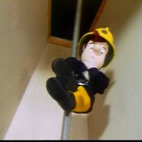 Fireman’s pole or slide between floors
