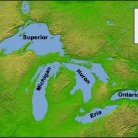 An ice age formed the Great Lakes