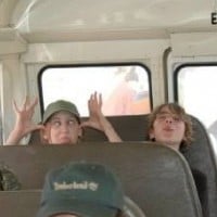 Idiots on the school bus