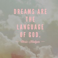 It's thought by some that dreams are messages from God