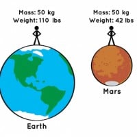 You would weigh less than half your weight on Mars