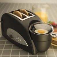 Toaster with Egg Cooker
