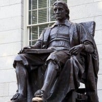 Statue of John Harvard (Cambridge, USA)
