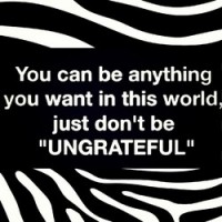 Ungrateful People
