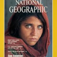 An Afghan girl, National Geographic